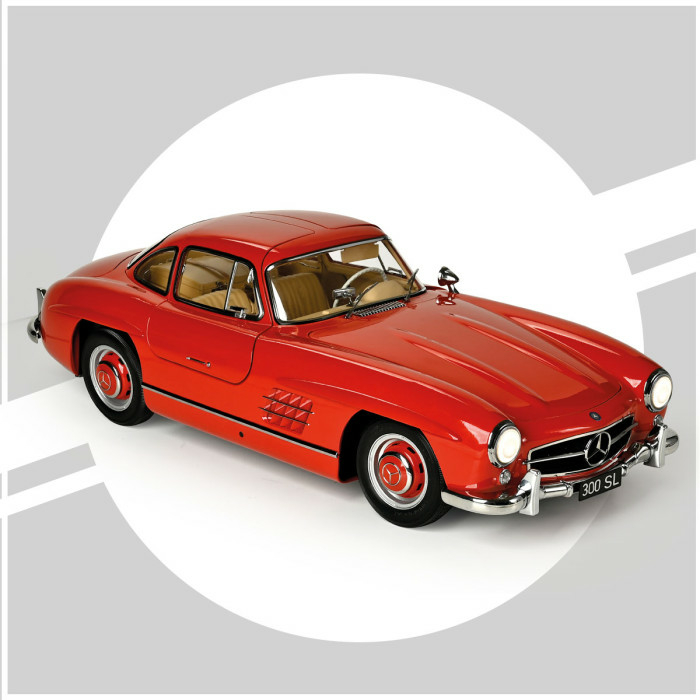 Model Kit Diamant Mercedes-Benz 300 SL Red - 1:8